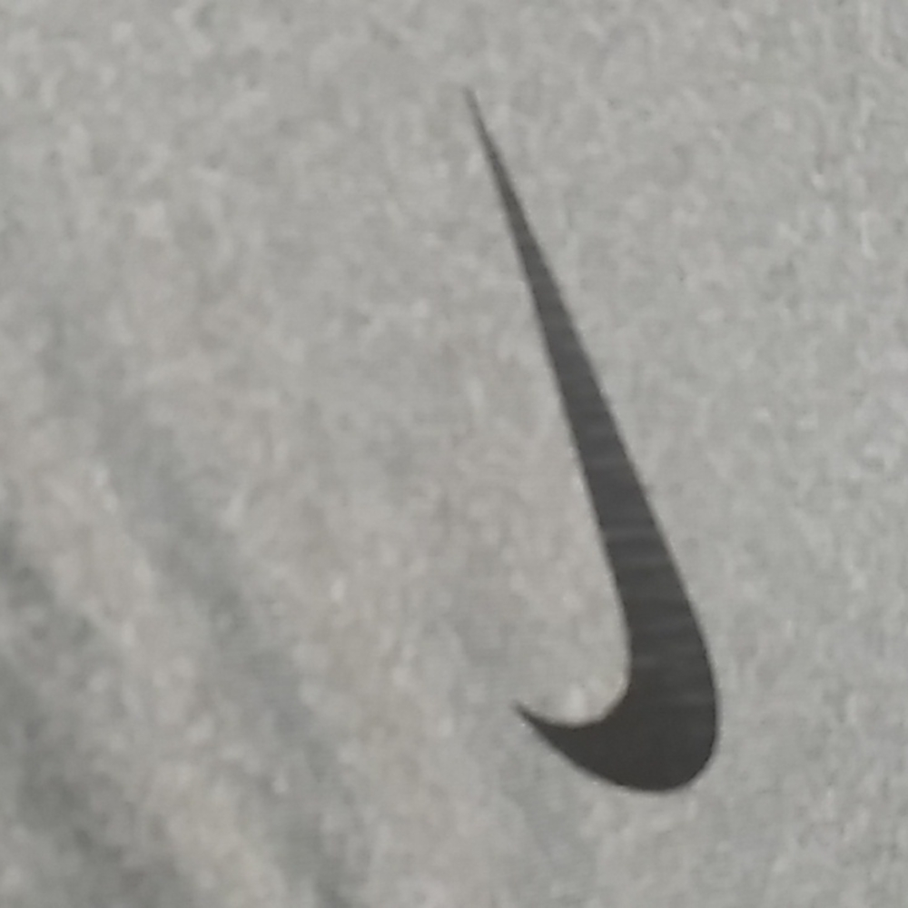 Nike Pro Dri-Fit grey v-neck workout, athletic short sleeve t-shirt. Size small - Picture 3 of 7